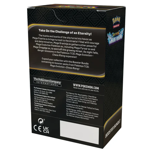 Pokemon Mega Evolution: Chaos Rising Booster Bundle