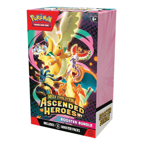 Pokémon Mega Evolution: Ascended Heroes Booster Bundle