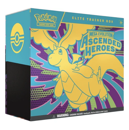 Pokémon Mega Evolution: Ascended Heroes Elite Trainer Box