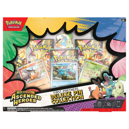 Pokémon Mega Evolution: Ascended Heroes Deluxe Pin Collection Box
