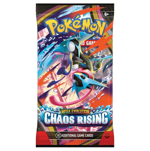Pokemon Mega Evolution: Chaos Rising Booster Pack