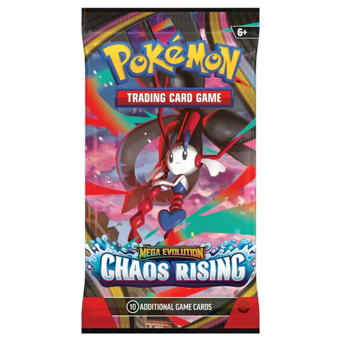 Pokemon Mega Evolution: Chaos Rising Booster Pack