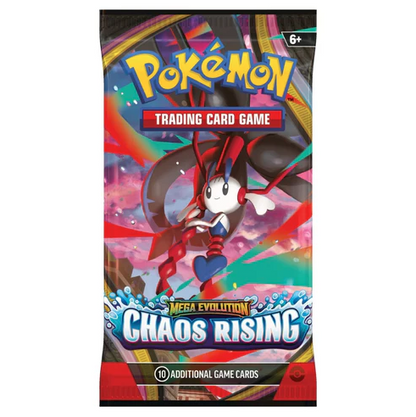 Pokemon Mega Evolution: Chaos Rising Booster Pack