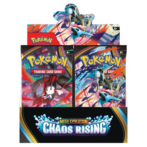 Pokemon Mega Evolution: Chaos Rising Booster Box