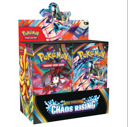 Pokemon Mega Evolution: Chaos Rising Booster Box