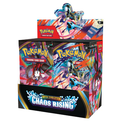 Pokemon Mega Evolution: Chaos Rising Booster Box
