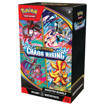 Pokemon Mega Evolution: Chaos Rising Booster Bundle