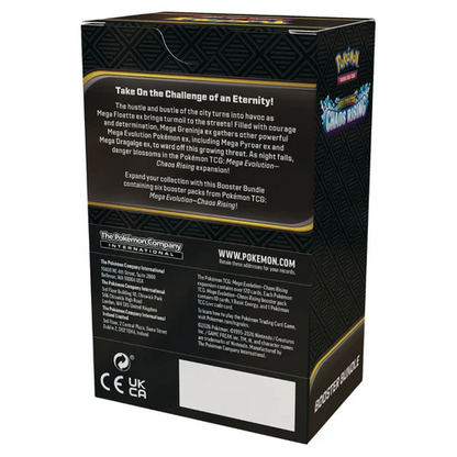 Pokemon Mega Evolution: Chaos Rising Booster Bundle